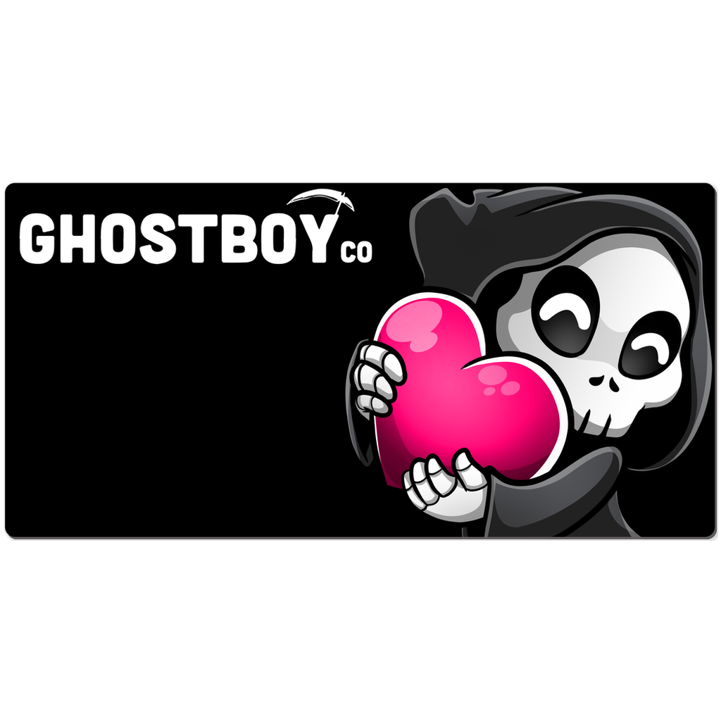 "Love" Ghostboy Gaming Mouse Pad